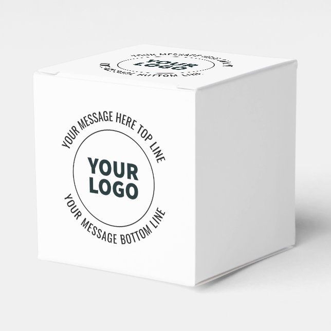 Einfach durch Ihr Logo oder Bild ersetzen Geschenkschachtel (Vorderseite)