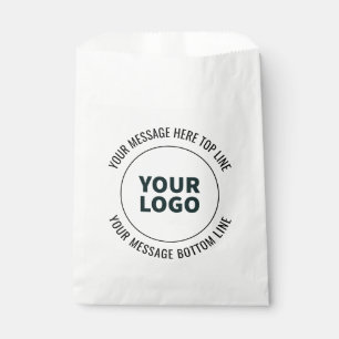 Einfach durch Ihr Logo oder Bild ersetzen Geschenktütchen