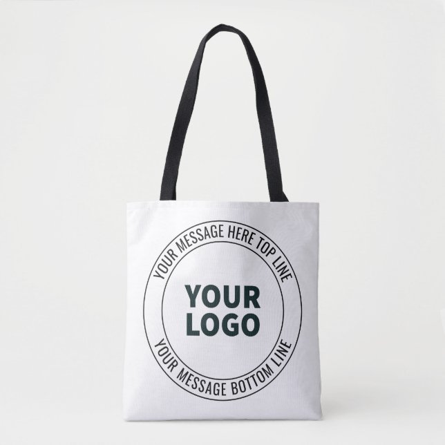 Einfach durch Ihr Logo oder Bild ersetzen Tasche (Vorderseite)