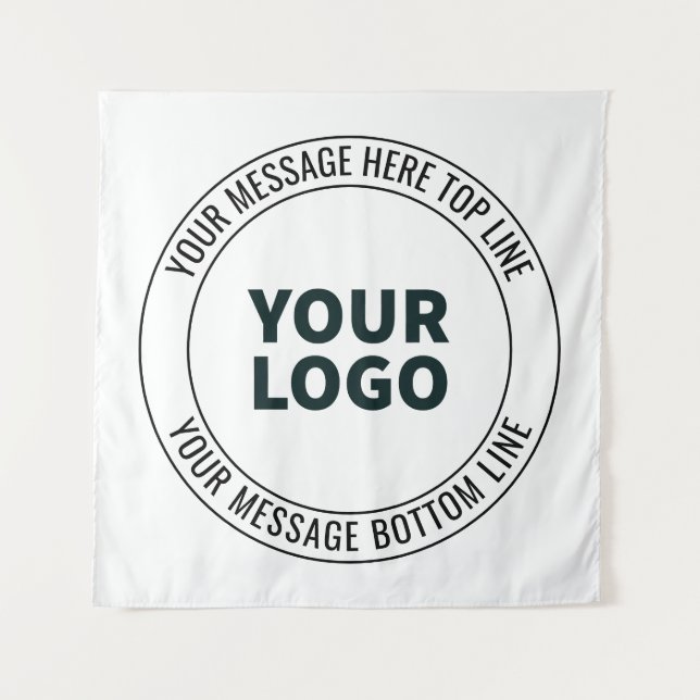Einfach durch Ihr Logo oder Bild ersetzen Wandteppich (Vorderseite)