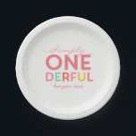 EINFACH EINFACH EINFACH, WUNDERBAR PAPPTELLER<br><div class="desc">EINFACH EINFACH EINFACH. ZEICHNEN SIE IHREN KLEINEN BESONDEREN TAG MIT STIL IN DIESEM ERSTEN GEBURTSTAG DESIGN. TEIL EINER SAMMLUNG.</div>