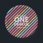 EINFACH EINFACH EINFACH, WUNDERBAR PAPPTELLER<br><div class="desc">EINFACH EINFACH EINFACH. ZEICHNEN SIE IHREN KLEINEN BESONDEREN TAG MIT STIL IN DIESEM ERSTEN GEBURTSTAG DESIGN. TEIL EINER SAMMLUNG.</div>