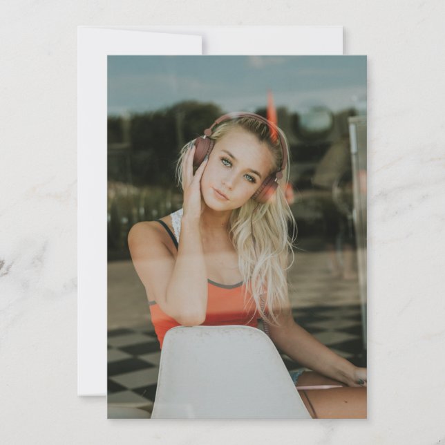 EINFACH! Einladungen - Personalisiert - Bild hinzu (Vorderseite)