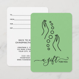 Einfach elegant Geschenkgutschein für kleine Chiro