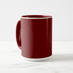 Einfach elegant in bordeaux tasse