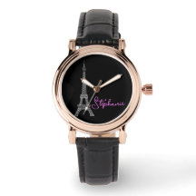 Einfach elegant Paris Eiffel Tower Black