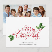 Einfach elegant Weihnachten Gruß 3 FOTO