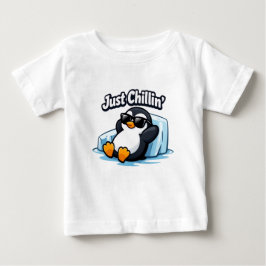 EINFACH ENTSANNT PINGUIN Kissen Baby T-shirt