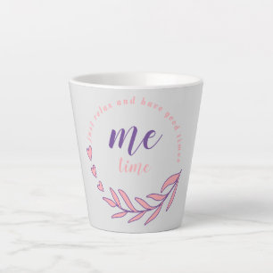 Einfach entspannen und eine gute Zeit für mich sel Milchtasse