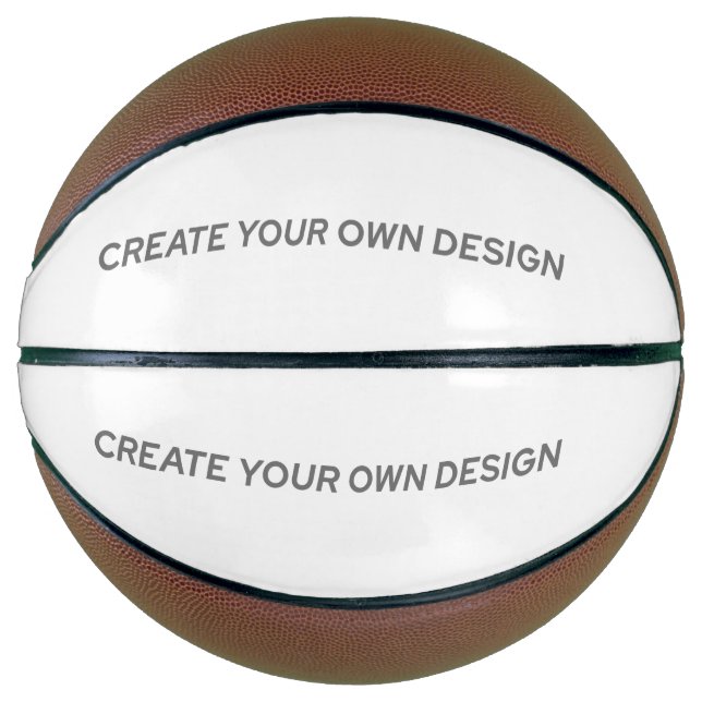 Einfach - Erstelle Deines selbst Basketball (Vorderseite)