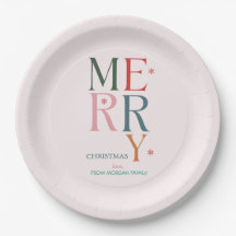 Einfach farbenfroh, froh Weihnachten Pink