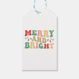 Einfach farbenfrohe, helle und helle String-Leucht Geschenkanhänger