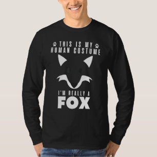 Einfach Faules Halloween Dies Ist Mein Menschliche T-Shirt