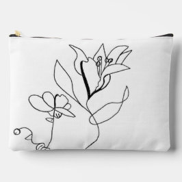 Einfach florale Tasche