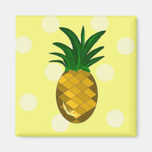 Einfach frische Ananas Magnet