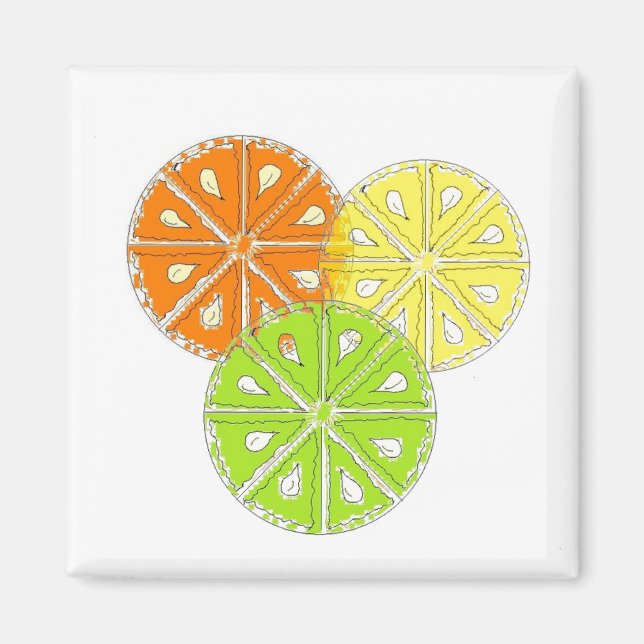 Einfach fruchtig magnet (Vorne)