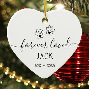 Einfach für immer Liebling Keramik Ornament