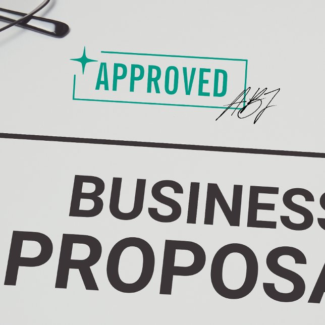 Einfach genehmigtes Office-Geschäft kundenspezifis Permastempel (Von Creator hochgeladen)