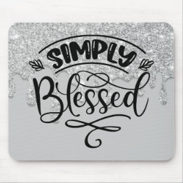 Einfach gesegnet mousepad