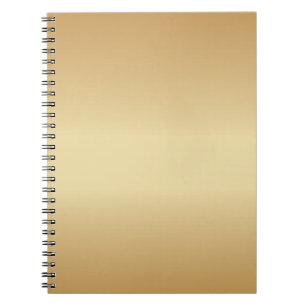 Einfach Gold Notizblock