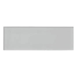 Einfach graue, solide Farbe Namenschild