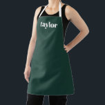 Einfach grün Moderne Minimalistisch Trendsetter Pe Schürze<br><div class="desc">Mit der Einführung unserer Simple Green Modern Minimalistisch Trendy Personalisierte Schürze - ein durchdachtes und stilvolles Geschenk, das speziell für den kulinarischen Liebhaber in Ihrem Leben entworfen wurde. Diese personalisierte Schürze für Frauen ist das perfekte Muttertagsgeschenk und bietet eine einzigartige Touch, die eine alltägliche Küche, die unverzichtbar ist, in einen...</div>
