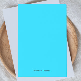 Einfach Grundlegend Modern Minimalistisch Hellblau Post-it Klebezettel