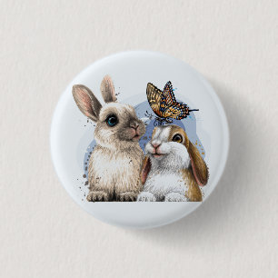 Einfach Hasen lieben   Button