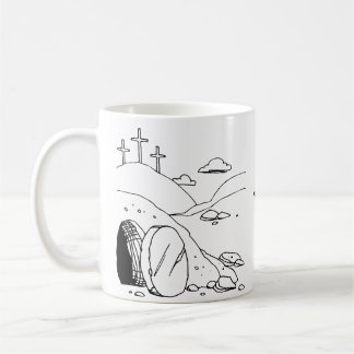 Einfach hat er die Osterfeier-Tasse vergessen Kaffeetasse