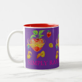 Einfach hinreißend gestalteter Becher Zweifarbige Tasse