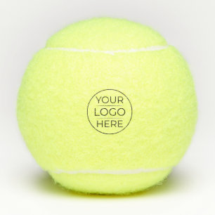 Einfach Ihr Logo hinzufügen Geschäft Tennisbälle