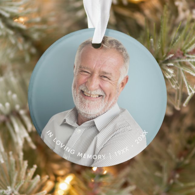 Einfach im Foto lieben Ornament (Baum)