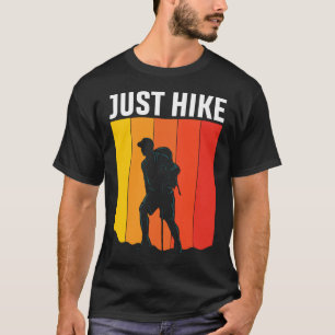 „Einfach in den Bergen wandern“ Abenteuer T-Shirt