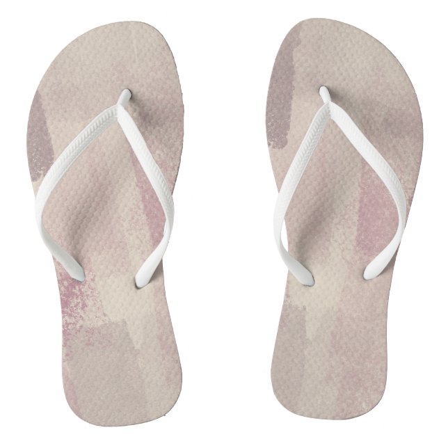Einfach in Schattierungen von Lila Flip Flops (Fußbett)