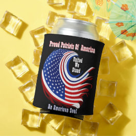 Einfach Inspirierte Stolze Patrioten Amerikas Dosenkühler