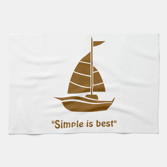 Einfach ist Best Kitetücher Geschirrtuch (Horizontal)