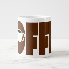 Einfach KAFFEE-Tasse Jumbo-Tasse