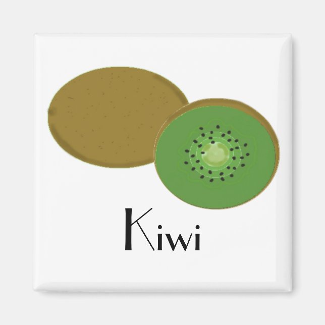 Einfach Kiwi Fruit Magnet (Vorne)
