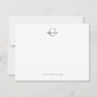 Einfach klassisch Minimalistisch leicht grau Mit M