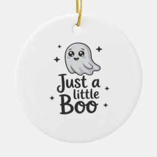Einfach Kleiner Boo Lustiges Design Keramik Ornament