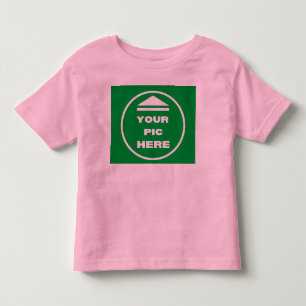 EINFACH! Kleinkind Fine Jersey T - Shirt - Rosa - 