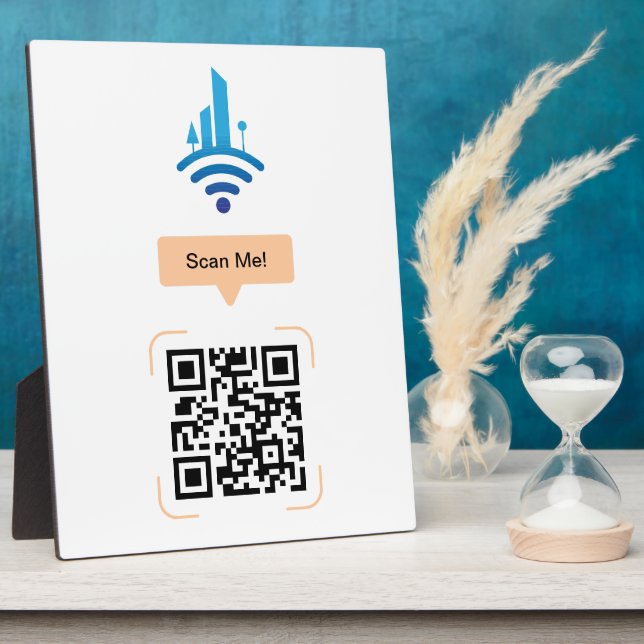 Einfach kostenloser QR-Code für WiFi Fotoplatte (Seite)
