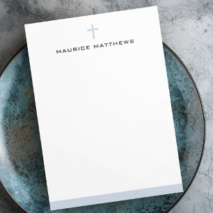 Einfach kreuzer männlicher Name staubblaue Grenzfl Mitteilungskarte