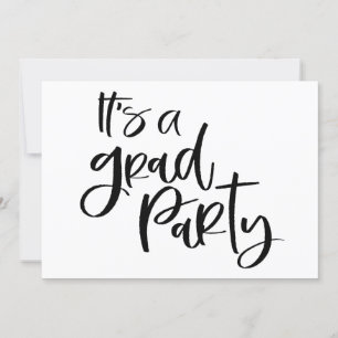 EINFACH KÜHN ES IST EINE ABITURPARTY Abitur-Einlad Einladung