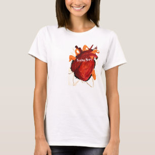 Einfach, lässige Spitze zu tragen T-Shirt
