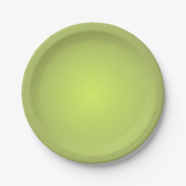 Einfach Lemon Lime Pappteller (Vorderseite)