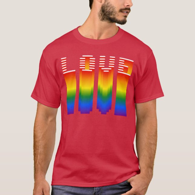 Einfach Liebe Mädchen T-Shirt (Vorderseite)