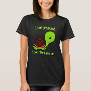 Einfach Liebe Turtle Ok Geburtstag Gif T-Shirt