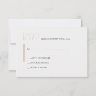 Einfach Lieben RSVP Karte