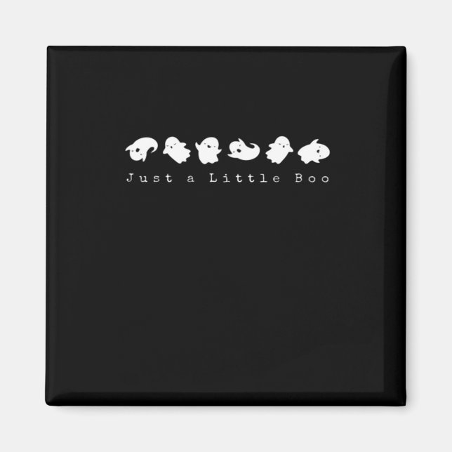 Einfach Little Boo Kreativer Casual Look Magnet (Vorne)